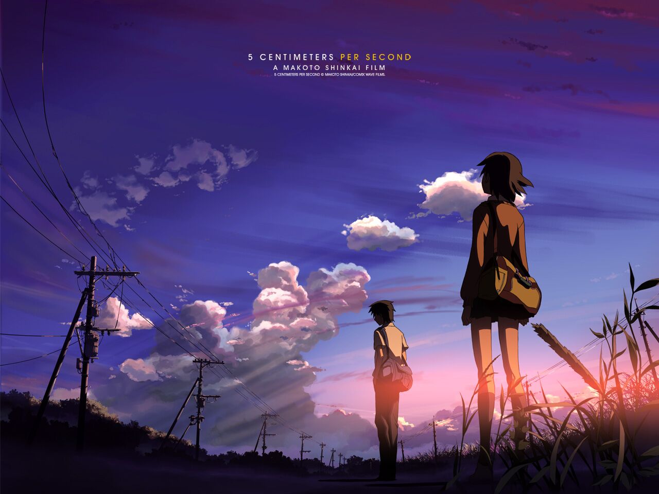 5 Centimeters per Second (2007) / The Garden of Words (2013)